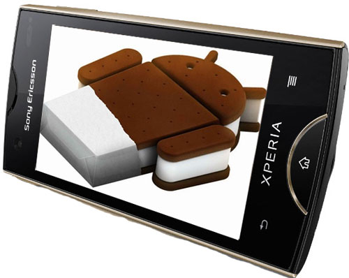 Ice Cream Sandwich para Sony Tablets en Abril