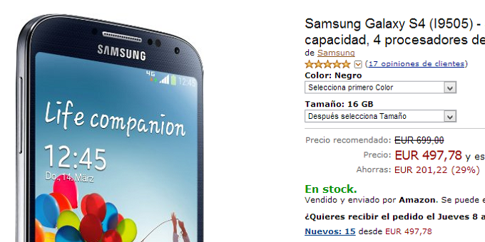  Galaxy S4 Preis 