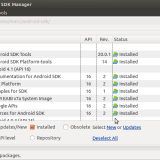 Android SDK Manager