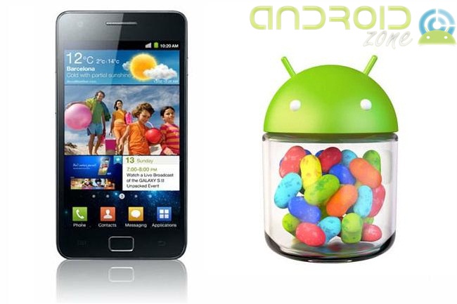 Galaxy S2 Android 4.1.2 Jelly Bean AZ