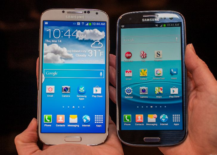 Galaxy S4 Vs Galaxy S3