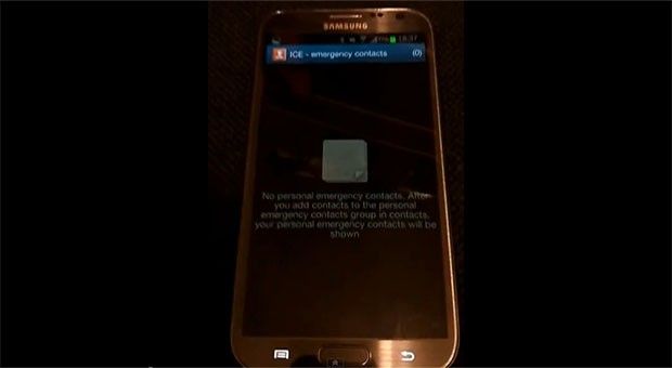 Vulnerabilidad Galaxy Note 2