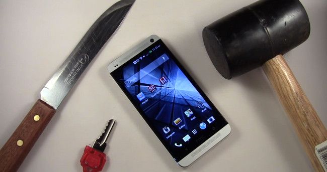 HTC One prueba pantalla
