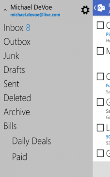 Outlook para Android 3