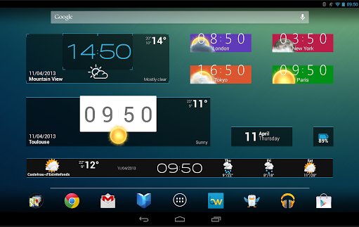 Mejores widgets android