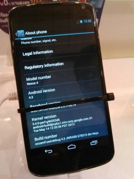 Nexus 4 con Android 4 (1)