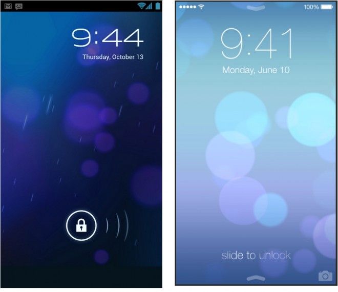 Android 4.2 vs iOS 7