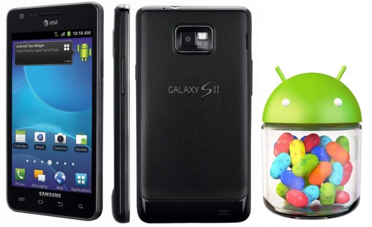 Samsung Galaxy S2 SGH-i777 Android Jelly Bean