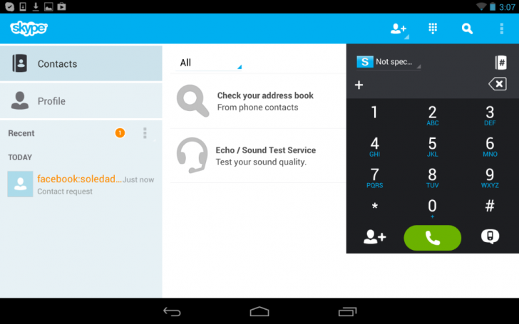 Skype 4.0 para Android